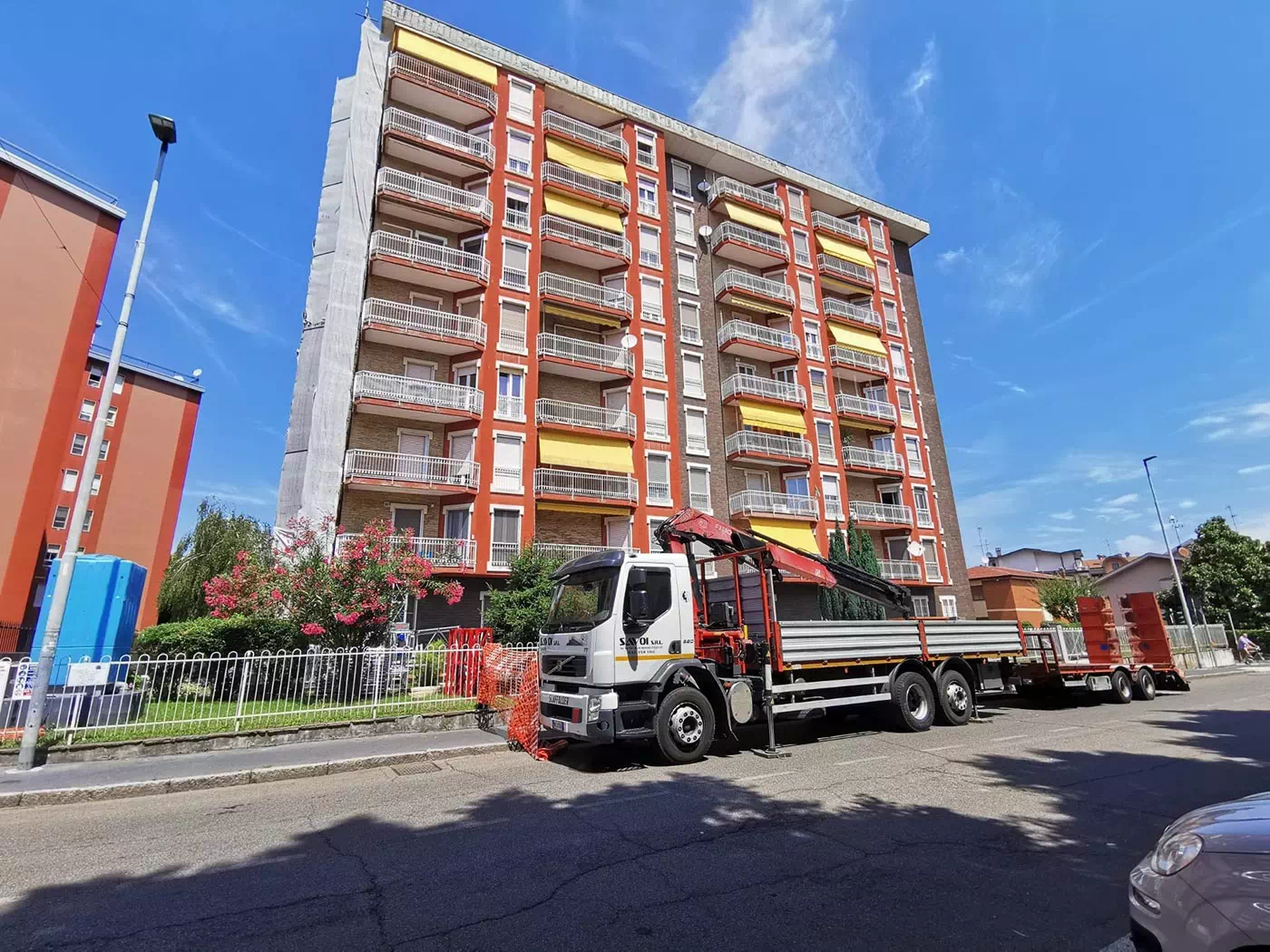 Ristrutturazione di facciate a Milano